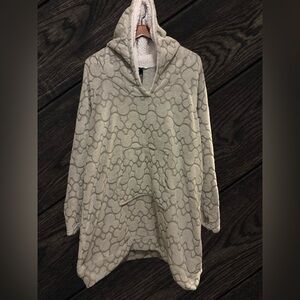 Disney Plush Sherpa Lined Hoodie Blanket Snuggie Mickey Mouse Women's XXL